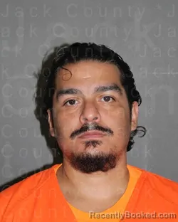 Mugshot of GILBERT SANCHEZ booked in Jack County, Texas on July 13, 2026