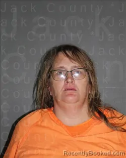 Mugshot of ALICIA RENNER HAMNER booked in Jack County, Texas on July 15, 2026