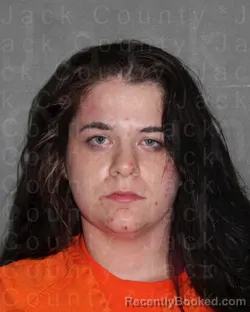 Mugshot of ASHLYNN BOYER booked in Jack County, Texas on July 23, 2026