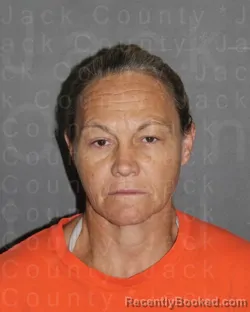 Mugshot of MISTY DAWN GOREE booked in Jack County, Texas on July 23, 2026