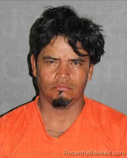 Mugshot of WALTER ARMANDO MARTINEZ SORTO booked in Jack County, Texas on July 24, 2026