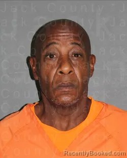 Mugshot of TONY RAY THOMPSON booked in Jack County, Texas on August 2, 2026