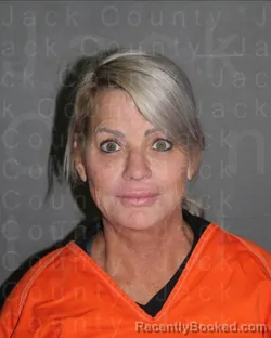 Mugshot of Amy Paulette Fryar booked in Jack County, Texas on August 11, 2026
