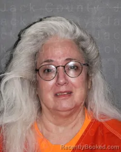 Mugshot of Sara Elizabeth Parker booked in Jack County, Texas on August 15, 2026
