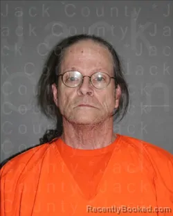 Mugshot of David Parker booked in Jack County, Texas on August 15, 2026
