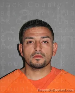 Mugshot of Christopher Thomas Rodriguez booked in Jack County, Texas on August 18, 2026