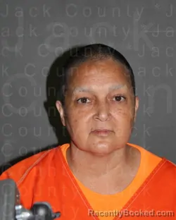 Mugshot of Darla Latine Pearce booked in Jack County, Texas on August 21, 2026