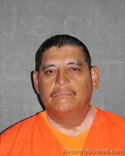 Mugshot of Sergio Ulies Hernandez-Rodriguez booked in Jack County, Texas on August 22, 2026