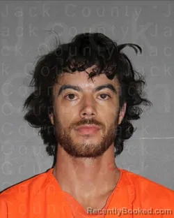 Mugshot of Joshua M Mobley booked in Jack County, Texas on August 23, 2026