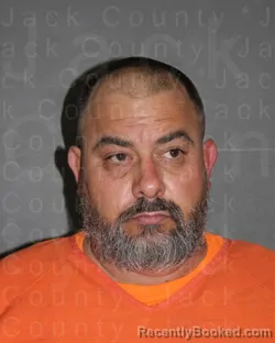 Mugshot of Richard Alexander booked in Jack County, Texas on August 23, 2026
