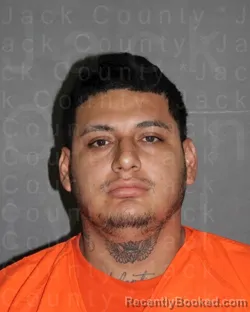 Mugshot of Steward Gomez Ramirez booked in Jack County, Texas on August 29, 2026