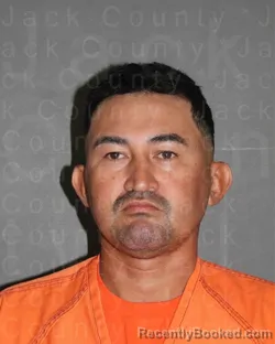 Mugshot of Jesus Guevara-Alberto booked in Jack County, Texas on September 1, 2026