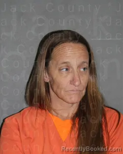 Mugshot of Jennifer Leigh Cleveland booked in Jack County, Texas on September 4, 2026