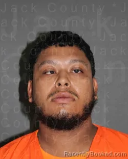 Mugshot of Alfredo Rodriguez Barrientos booked in Jack County, Texas on September 4, 2026