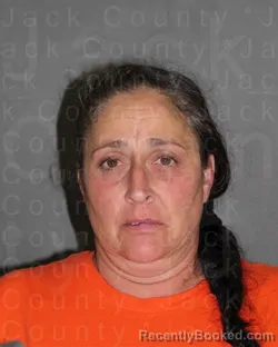 Mugshot of Marsha Ann Hawkins booked in Jack County, Texas on September 6, 2026