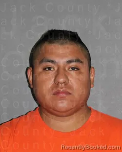 Mugshot of Juan Jimenez-Gomez booked in Jack County, Texas on September 9, 2026