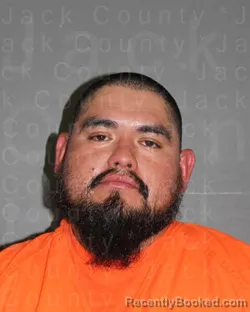 Mugshot of Ruben Leyva Lopez booked in Jack County, Texas on September 20, 2026