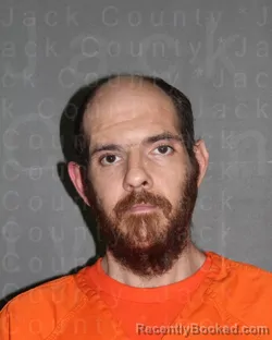 Mugshot of Mark Anthony Edens booked in Jack County, Texas on September 25, 2026