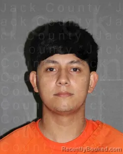 Mugshot of Jurgenn Cruz-Soto booked in Jack County, Texas on September 25, 2026