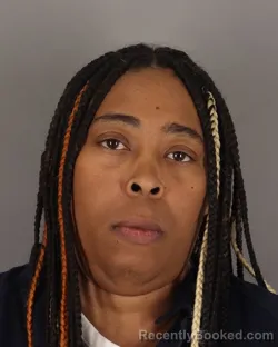 Mugshot of NATASHA HAMPTON booked in Jefferson County, Texas on March 17, 2026