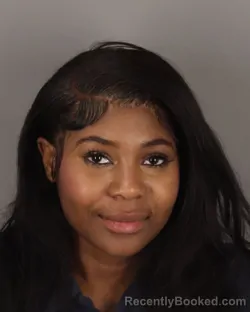 Mugshot of GINNYAH ROBERTSON booked in Jefferson County, Texas on March 19, 2026