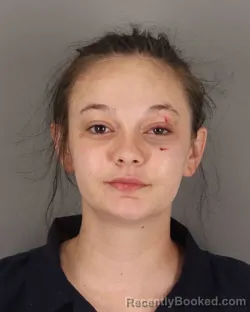 Mugshot of ABRIELLA BUSSINGER booked in Jefferson County, Texas on April 4, 2026