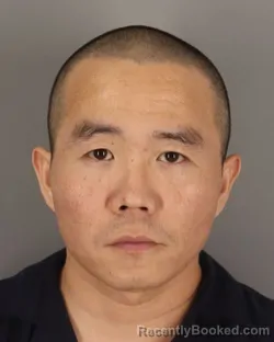 Mugshot of Liqiang Gao booked in Jefferson County, Texas on August 17, 2026