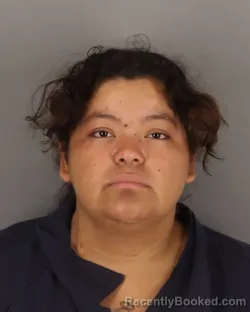 Mugshot of Genesis Guerra Sana Bria booked in Jefferson County, Texas on August 23, 2026