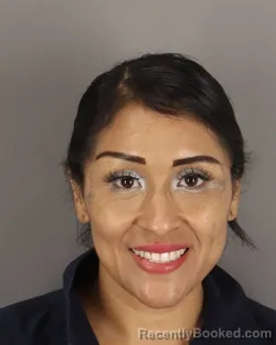 Mugshot of Johanna Miranda booked in Jefferson County, Texas on August 27, 2026