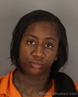 Mugshot of Jamaysha Butler booked in Jefferson County, Texas on August 28, 2026