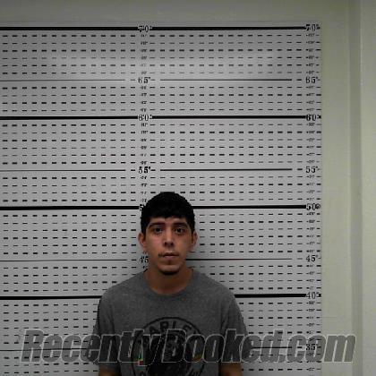 Booking photo from Jim Wells County, Texas
