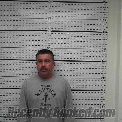 Booking photo from Jim Wells County, Texas