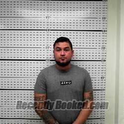 Booking photo from Jim Wells County, Texas