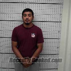 Booking photo from Jim Wells County, Texas