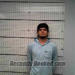 Booking photo from Jim Wells County, Texas