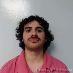 Mugshot of JOHN DIEGO BARRERA booked in Jim Wells County, Texas on April 24, 2026