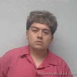Mugshot of ETHAN MENDOZA booked in Jim Wells County, Texas on July 18, 2026