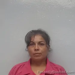 Mugshot of LUISANA IRENE DIAZ booked in Jim Wells County, Texas on July 19, 2026