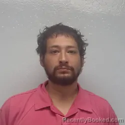 Mugshot of AARRON MATHEW VASQUEZ booked in Jim Wells County, Texas on July 20, 2026