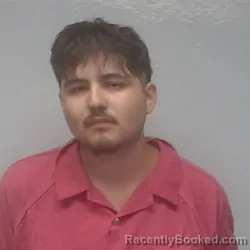 Mugshot of HUNTER LUKE RAMIREZ booked in Jim Wells County, Texas on July 26, 2026