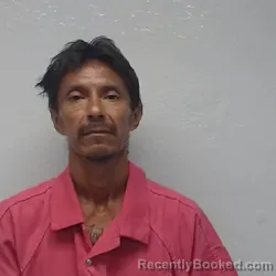 Mugshot of Baldemar Rivas booked in Jim Wells County, Texas on August 7, 2026