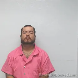 Mugshot of Joshua Isiah Gonzalez booked in Jim Wells County, Texas on August 12, 2026