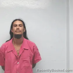Mugshot of Rolando Daniel Cadena booked in Jim Wells County, Texas on August 12, 2026