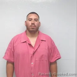Mugshot of Jaime Rodriguez booked in Jim Wells County, Texas on August 13, 2026