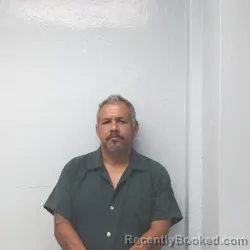 Mugshot of Adam Anguiano booked in Jim Wells County, Texas on August 14, 2026