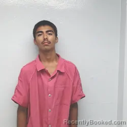 Mugshot of Jaythan Daniel Guajardo booked in Jim Wells County, Texas on August 16, 2026