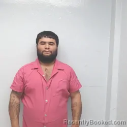 Mugshot of Abelino Garza booked in Jim Wells County, Texas on August 19, 2026