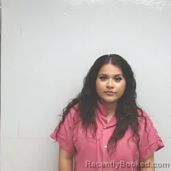 Mugshot of Anaceli Padilla booked in Jim Wells County, Texas on August 24, 2026