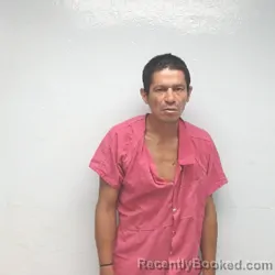 Mugshot of Jesus Javier Palacios booked in Jim Wells County, Texas on August 25, 2026