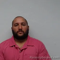 Mugshot of Manuel Daniel Mansilla booked in Jim Wells County, Texas on August 27, 2026